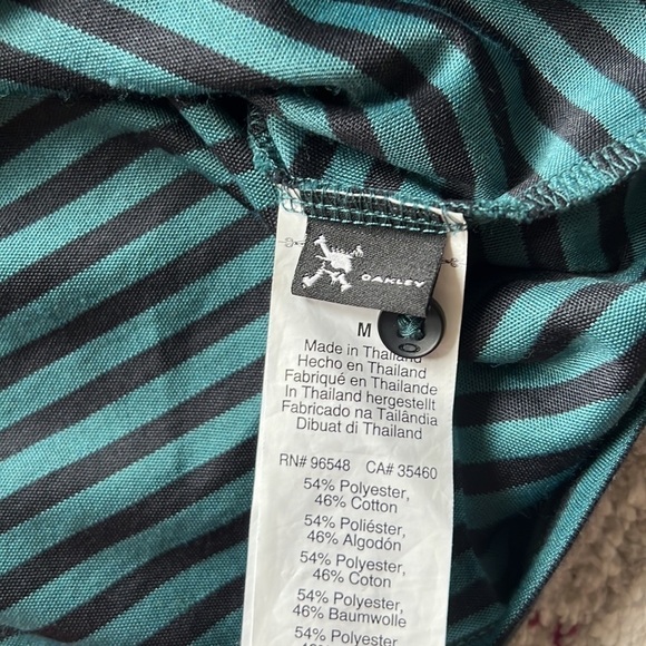 Oakley Men’s Premium Speed Striped Polo - Size Medium - Picture 11 of 11